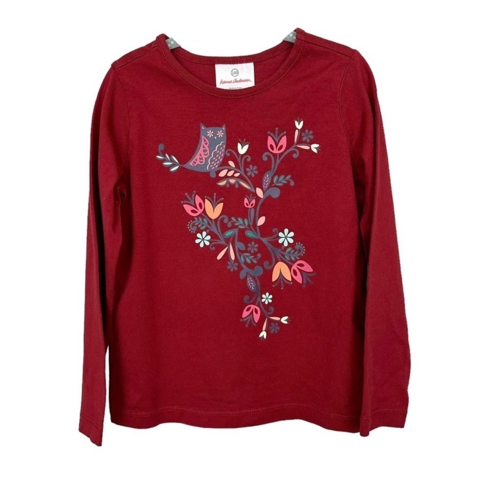 Hanna Andersson Floral Long Sleeve Top